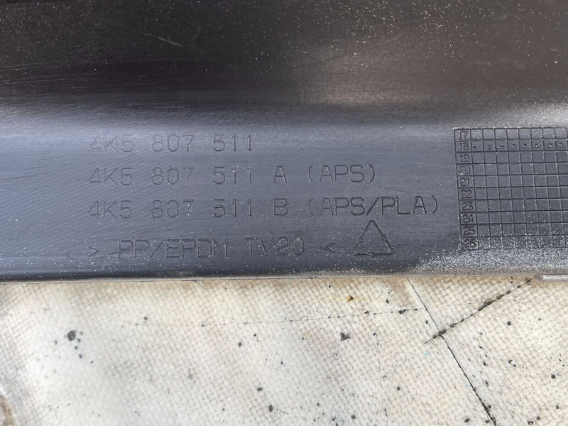 AUDI A6 C8 4K 2019-ON SALOON REAR BUMPER PDC GENUINE 4K5807511