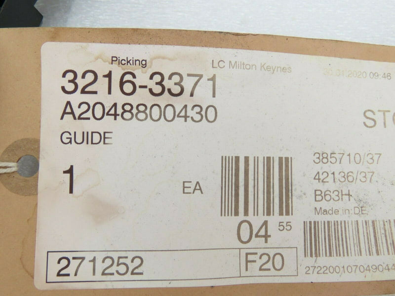 MERCEDES W204 C CLASS SALOON REAR BUMPER RIGHT BRACKET RAIL 2048800430 /S50-64