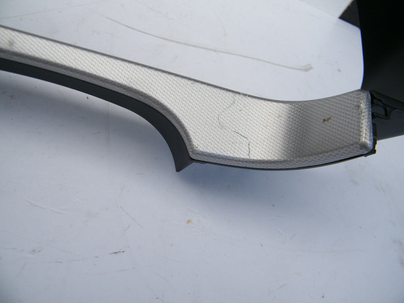 MERCEDES W212 10-15 DASH TRIM SPEEDO METR INSTRUMENT SILVER COVER PANEL ARMREST