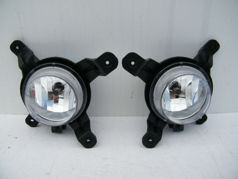 HYUNDAI IX35 2010-2015 PAIR FOG LIGHTS RIGHT LEFT O/S N/S GENUINE WITH BULBS