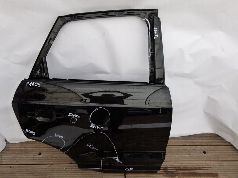 AUDI Q3 8U 2011-2018 REAR DOOR PANEL RIGHT DRIVER SIDE IN BLACK