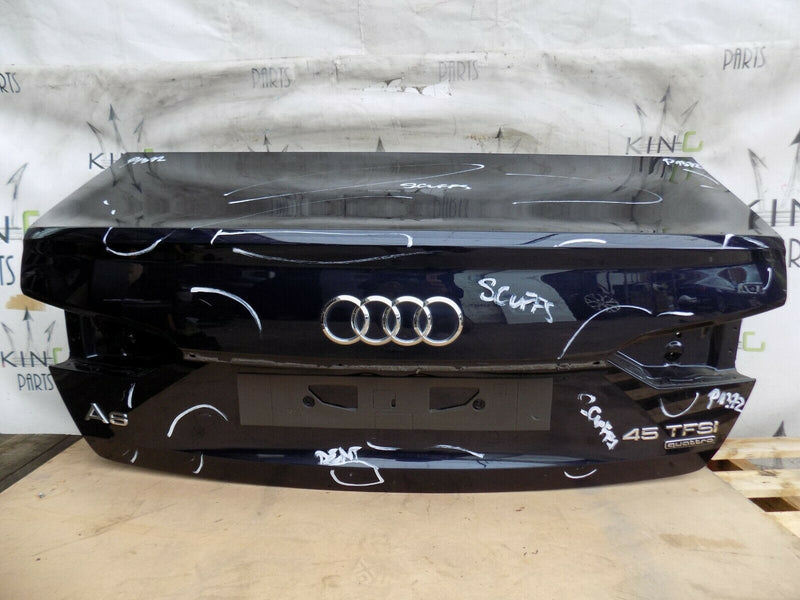 AUDI A6 C7 2011-2015 SALOON SEDAN REAR BOOT LID TAILGATE IN NAVY BLUE