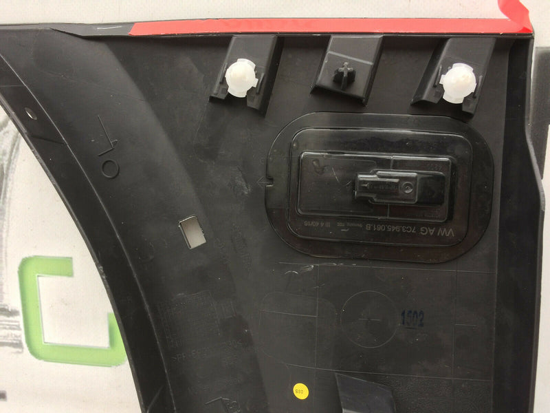 VW CRAFTER 7C 2018 REAR TRIM MOULDING LEFT SIDE PROTECTIVE PANEL 7C0853535