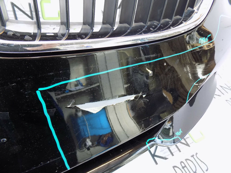 BMW 3 SERIES F30 F31 SPORT 2012-2014 BLACK FRONT BUMPER GENUINE 7298993