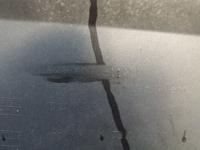 AUDI A4 B9 8W LCI ESTATE 2018-19 REAR BUMPER PDC GENUINE 8W9807511