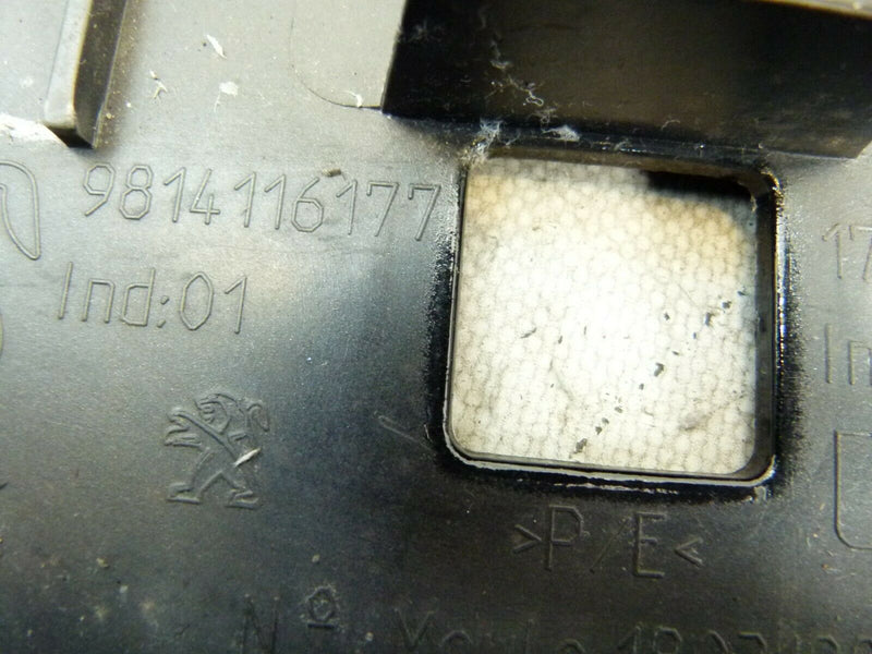 PEUGEOT 2008 FACELIFT 2017 2018 FRONT BUMPER GENUINE BLACK 9814116177