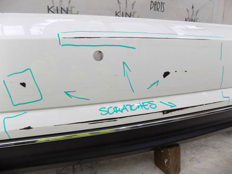 AUDI A4 B9 8W SALOON 2016-2018 REAR BUMPER GENUINE 4x PDC 8W5807511F