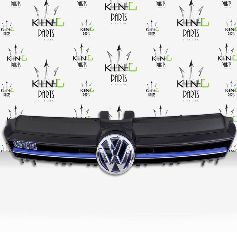 VW GOLF GTE 5G 2014-17 GENUINE FRONT GRILL BONNET GRILLE HYBRID 5GE853651 F