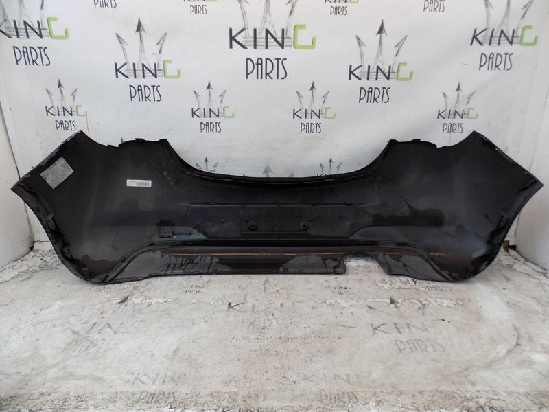 VAUXHALL CORSA E SRI 2014-ON BLACK REAR BUMPER GENUINE 39002839