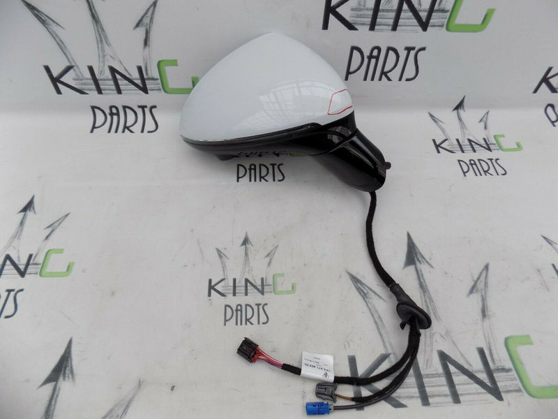 PORSCHE CAYENNE 2011-2017 RIGHT DOOR SIDE WING MIRROR WITH CAMERA WHITE