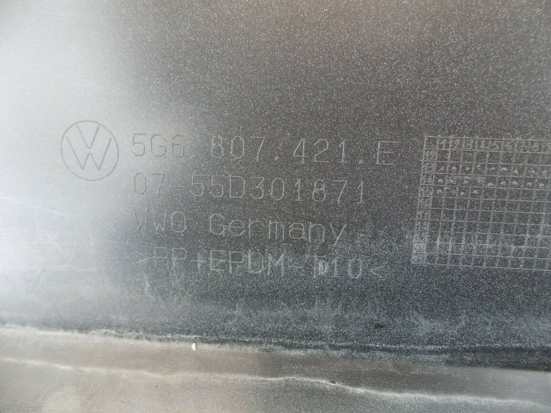 VW GOLF R VII MK7 2013-2016 REAR BUMPER GENUINE 4x PDC 5G6807421E