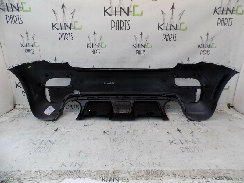 FIAT 500 ABARTH 959 FCL 16+ WHITE REAR BUMPER+DIFFUSER GENUINE 735633081