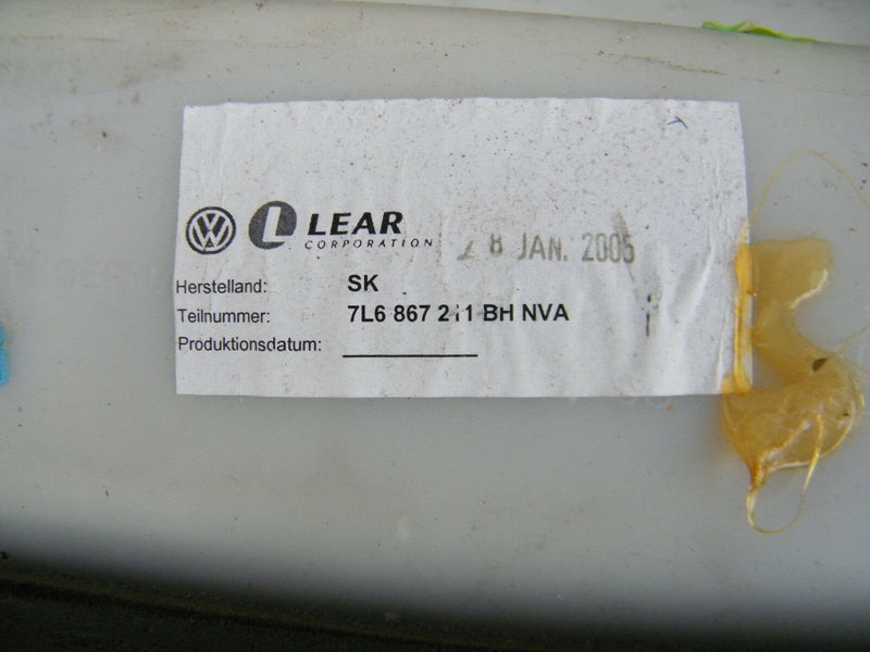 VW TOUAREG MK1 (7L) 2002-2006 REAR DOOR INTERIOR CARD PANEL LEFT PASSENGER SIDE