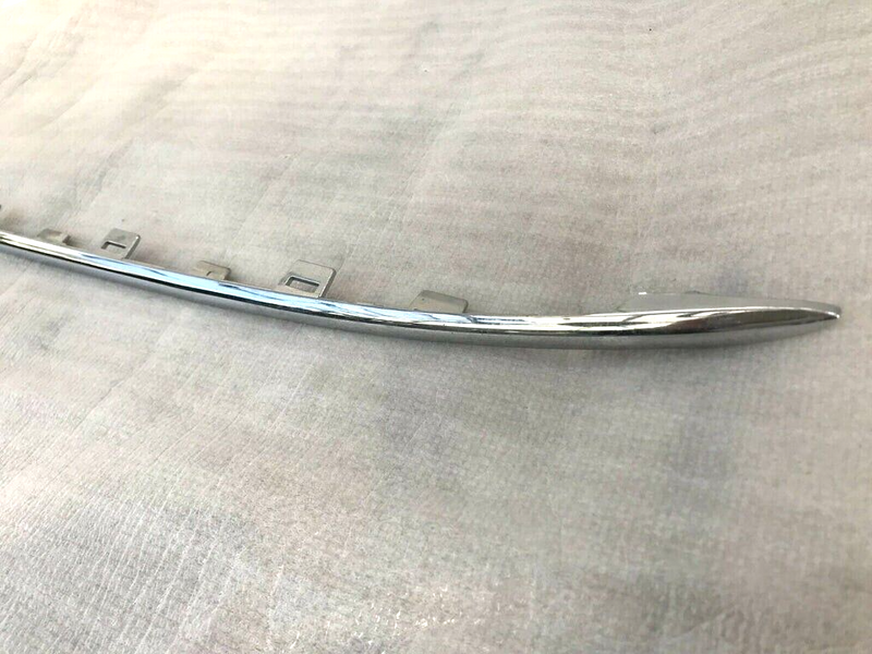 FIAT 500 FACELIFT 2016-ON **NEW GRILL BUMPER CHROME STRIP TRIM GENUINE 735619488