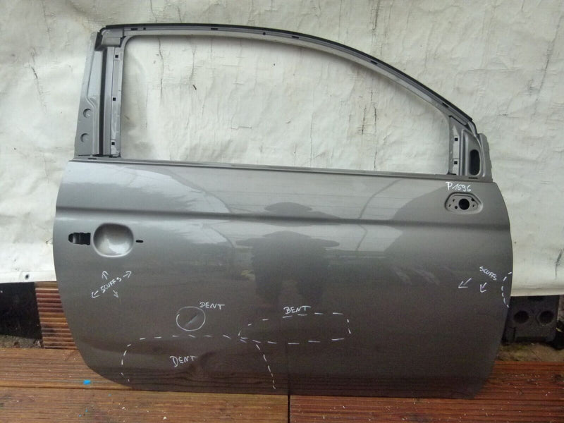 FIAT 500 POP LOUNGE 2011-2018 GENUINE FRONT DOOR PANEL RIGHT DRIVER SIDE