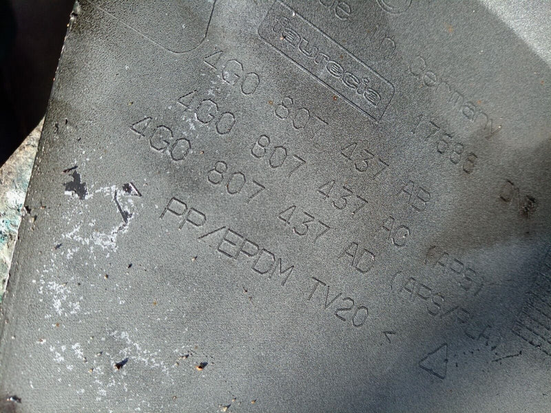 AUDI A6 C7 S-LINE 2015-2018 FRONT BUMPER GENUINE 4G0807437AB