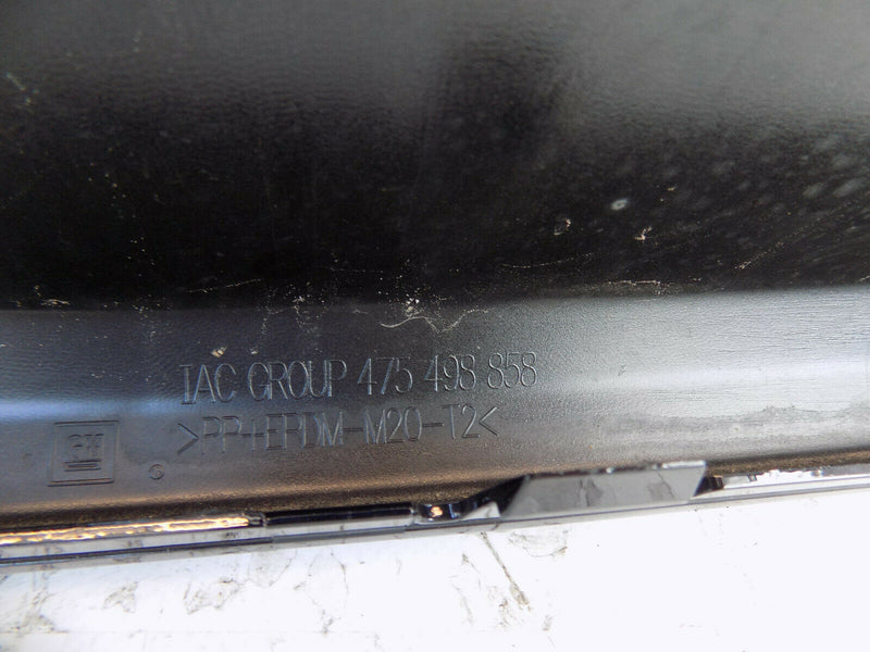 VAUXHALL MOKKA X 2015 2016 FACELIFT BLACK REAR BUMPER GENUINE 475498858