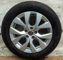 RENAULT CAPTUR MK1 GENUINE 17" ALLOY WHEEL 7Jx17 CH5-35 TYRE 215/60 R17