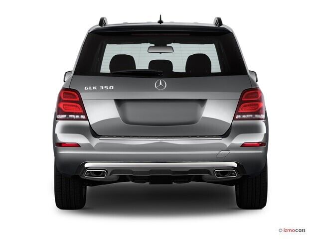 MERCEDES GLK X204 LCI 2012-15 REAR BUMPER CHROME DIFFUSER A2048857623
