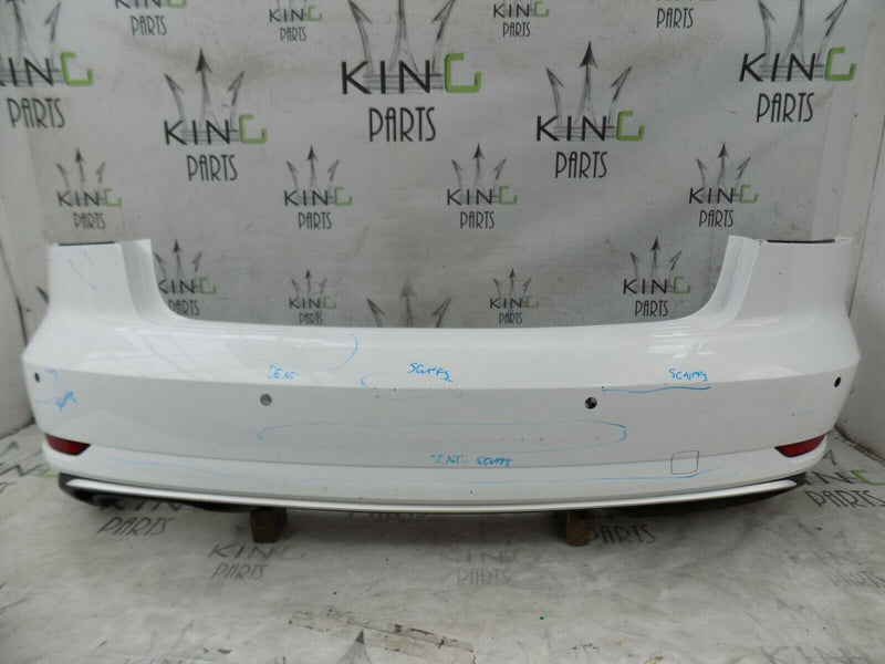 AUDI A3 S3 8V S-LINE LCI SPORT WHITE 2017 REAR BUMPER PDC 8V4807511
