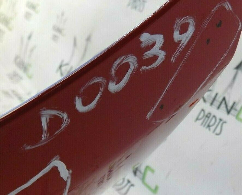 FIAT 500 SPORT 2016-ON FACELIFT REAR BUMPER RED *NO PDC* 735619800