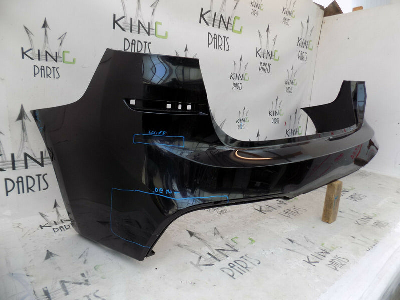 BMW 2 SERIES F45 M SPORT ACTIVE TOURER 2016-2017 BLACK REAR BUMPER GENUINE