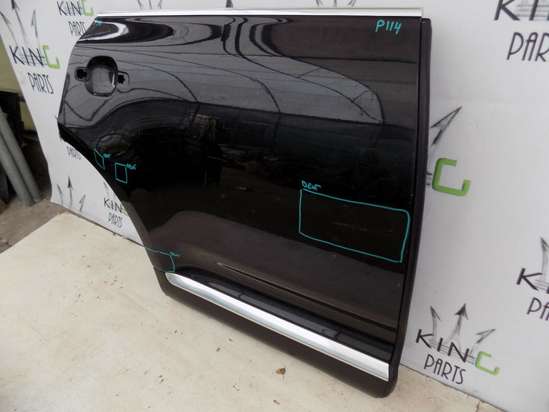 VW TOUAREG 7L 2002-2007 BLACK REAR DOOR PANEL RIGHT DRIVER SIDE O/S