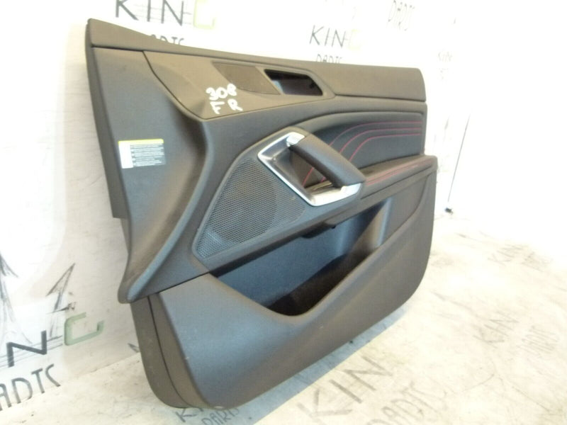 PEUGEOT 308 SW ESTATE 2017-21 FRONT RIGHT DOOR CARD PANEL COVER 98283618XJ