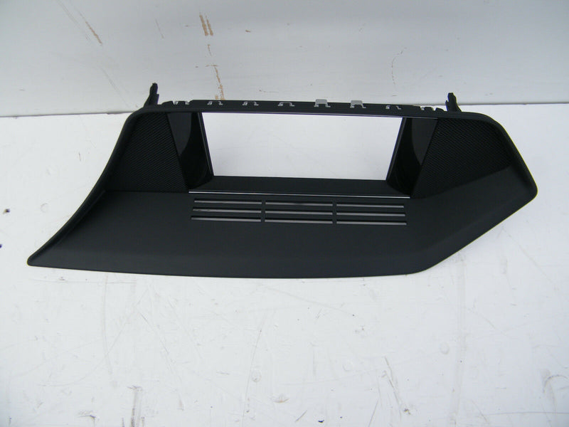 MERCEDES W212 10-15 DASH TRIM COVER DISPLAY SURROUND SILVER PANEL ARMREST RHD
