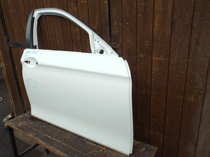 BMW F10 5 Series 2010-2016 Front Door Right Driver Side O/S White