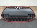 Hyundai IX20 Cross Facelift 2015-On Front Bumper Grill Bonnet Genuine Grille Red