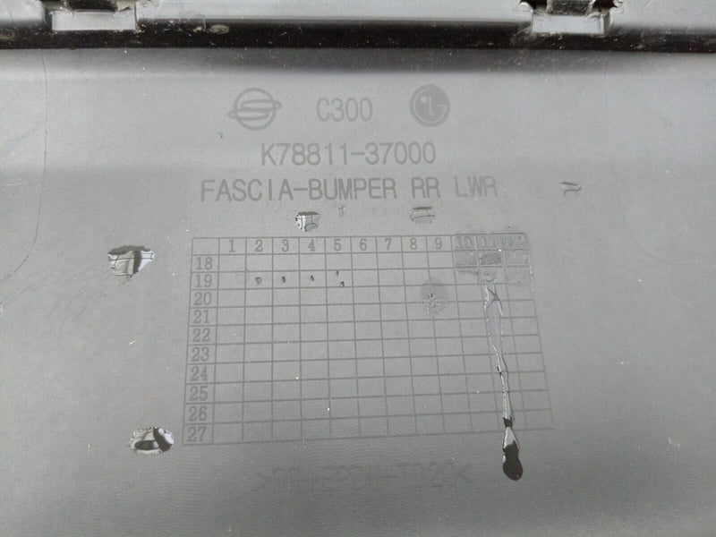 SSANGYONG KORANDO 2019-ON REAR BUMPER LOWER SECTION  K78811-37000
