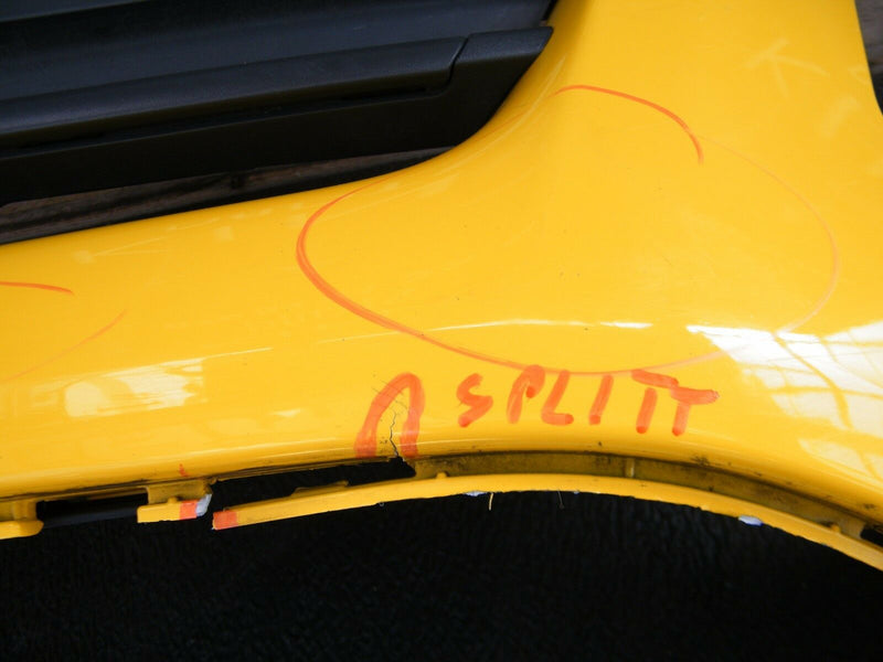FORD TRANSIT CUSTOM 2012-2018 FRONT BUMPER TOP PART GENUINE YELLOW