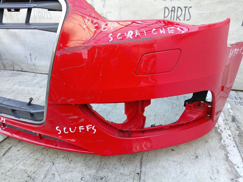 AUDI A3 8V SE FACELIFT 2013-2016 FRONT BUMPER GENUINE 8V3807437DE