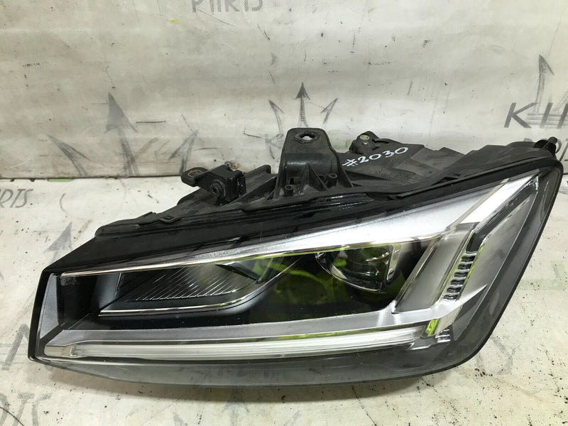AUDI Q2 81A S-LINE 2016-20 GENUINE FULL LED HEADLIGHT LEFT SIDE 81A941033A