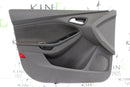 FORD FOCUS MKIII 2011-2017 5DR FRONT LEFT DOOR PANEL CARD BLACK BM51-A23943-01