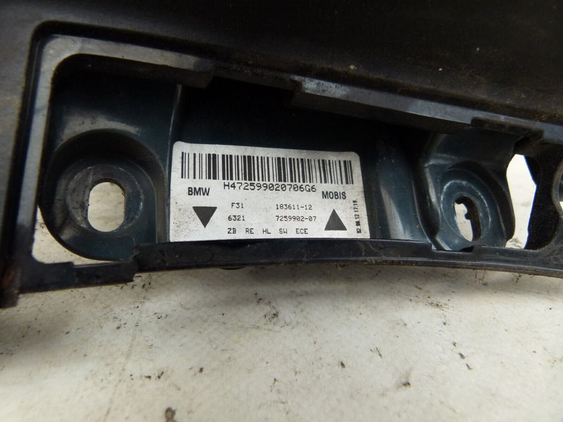 BMW F31 2012-2015 REAR RIGHT DRIVER SIDE TAILLIGHT GENUINE 7259902 #