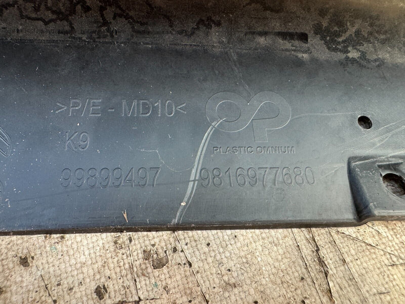 CITROEN BERLINGO MK3 2018-ON FRONT BUMPER GENUINE 9810923377