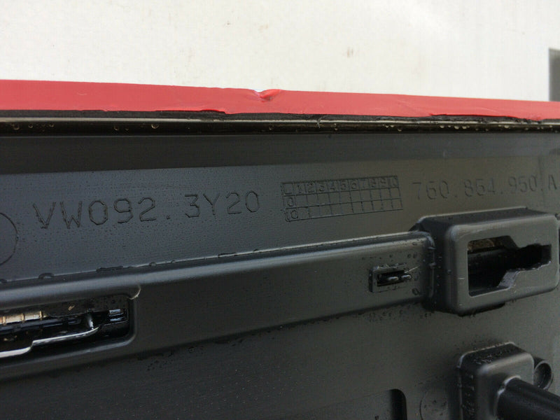 VW TOUAREG CR 7 MK3 2018> REAR DOOR PANEL RIGHT SIDE TRIM MOULDING 760854950