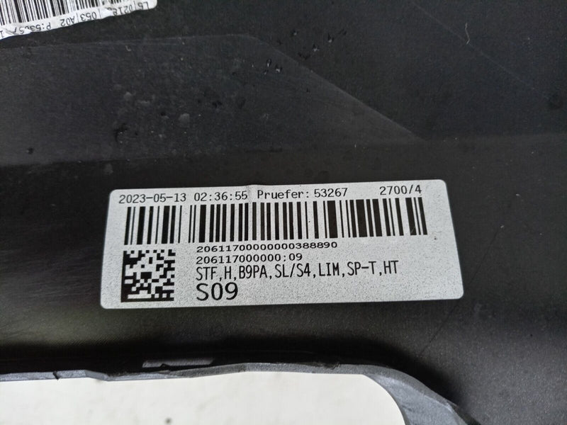 AUDI A4 B9 S LINE 2019-ON SALOON REAR BUMPER 8W5807511Q