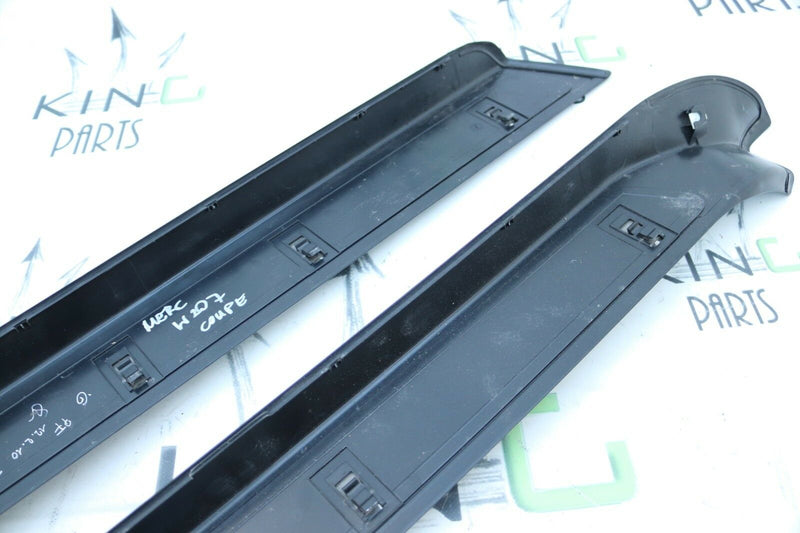 MERCEDES E CLASS W207 2009-2017 PAIR OF KICK PLATE SILL TRIM ENTRANCE COVERS