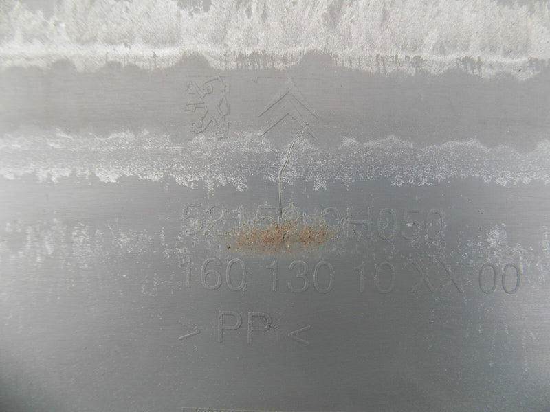 PEUGEOT 107 CITROEN C1 2005-2014 SILVER REAR BUMPER GENUINE 52159-0H050