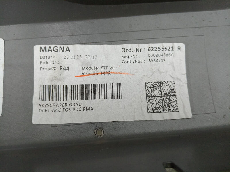 BMW 2 SERIES F44 2020-ON GRAN COUPE M SPORT FRONT BUMPER 51118075476