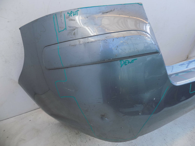 VAUXHALLL ZAFIRA II MK2 B 2006-2014 SILVER REAR BUMPER GENUINE 13125014