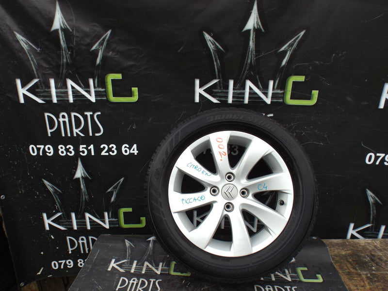 Citroen C4 Grand Picasso 2006-13 Genuine 16" Alloy Genuine Wheel 215/55R16 Tyre