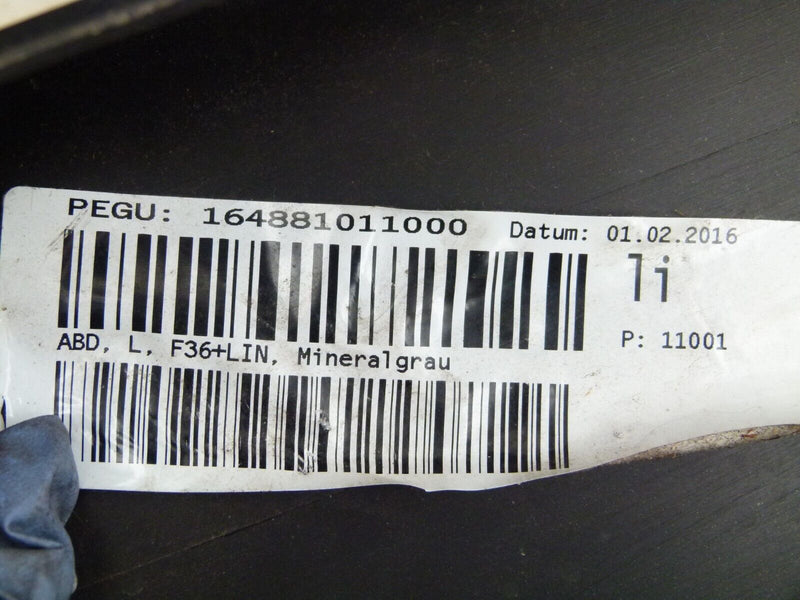 BMW 4 SERIES F36 GRAN COUPE 2017-2021 LCI LEFT SIDE LOWER SKIRT 51777314639