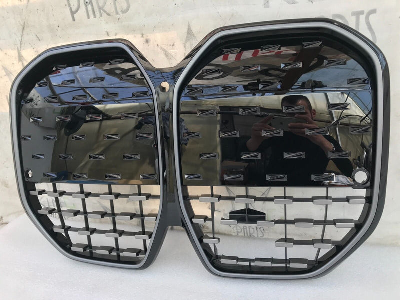 BMW i4 G26 2022-2024 FRONT BUMPER GRILL RADIATOR (icam, RADAR HOLE) 9463245