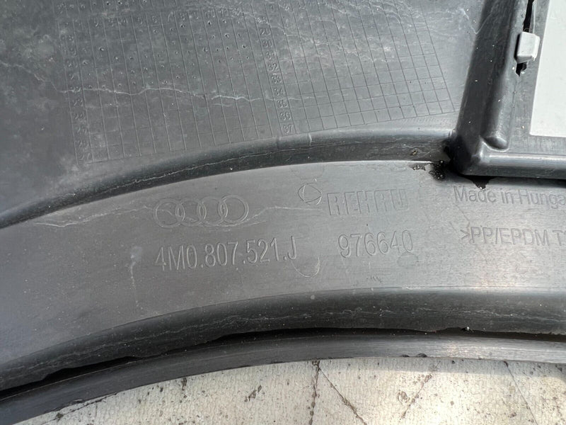 AUDI Q7 4M 2016-2019 REAR BUMPER LOWER SECTION DIFFUSER 4M0807521J