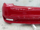 FIAT 500 SPORT 2016-ON FACELIFT REAR BUMPER GENUINE RED 735619800