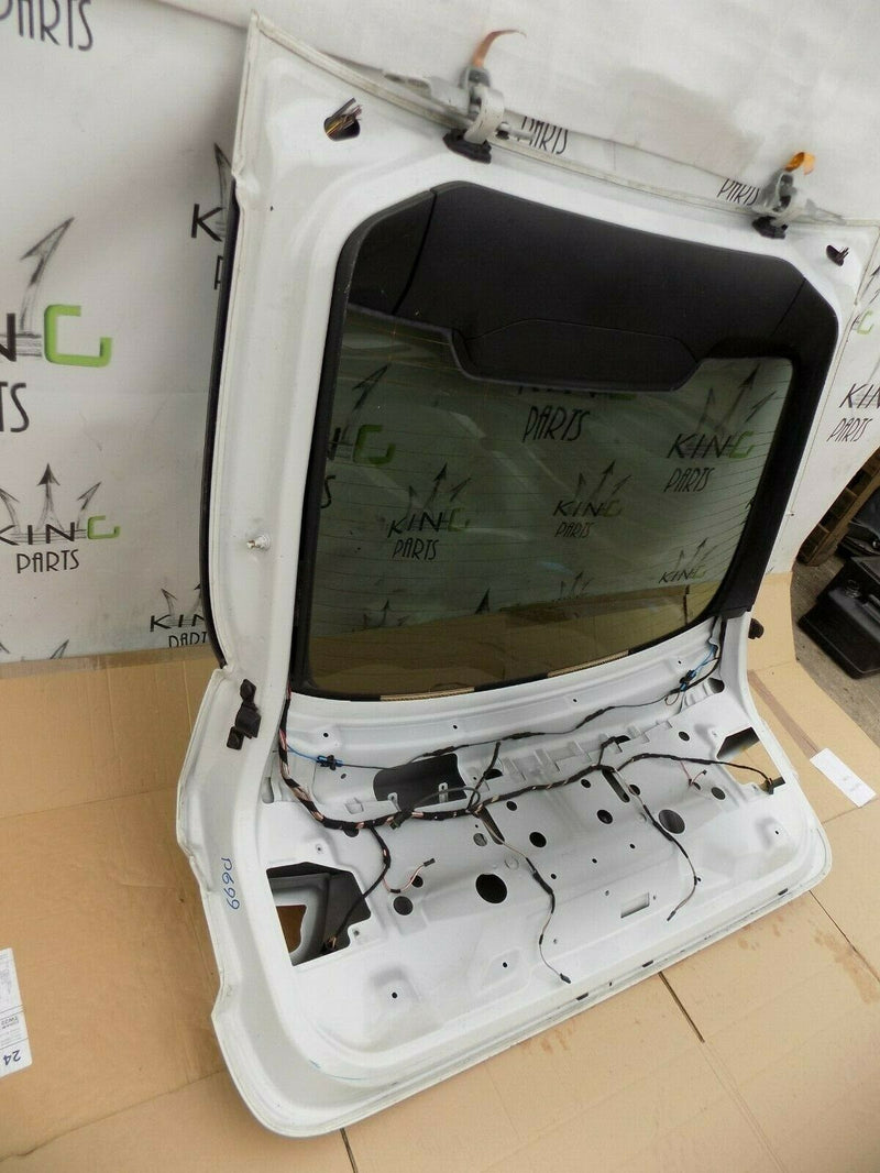 BMW X6 2008-2014 E71 TAILGATE BOOT LID PANEL + GLASS WHITE